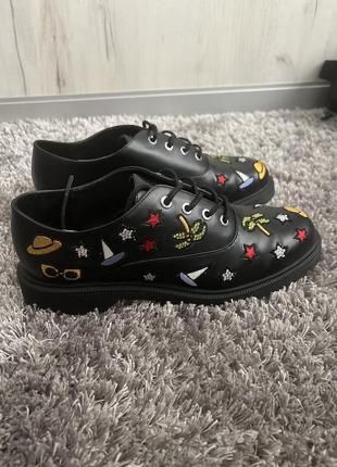 Обувки Zara кожени