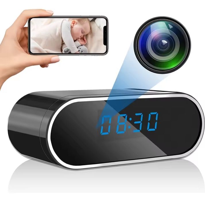 Ceas cu camera ascunsa  WIFI de supraveghere