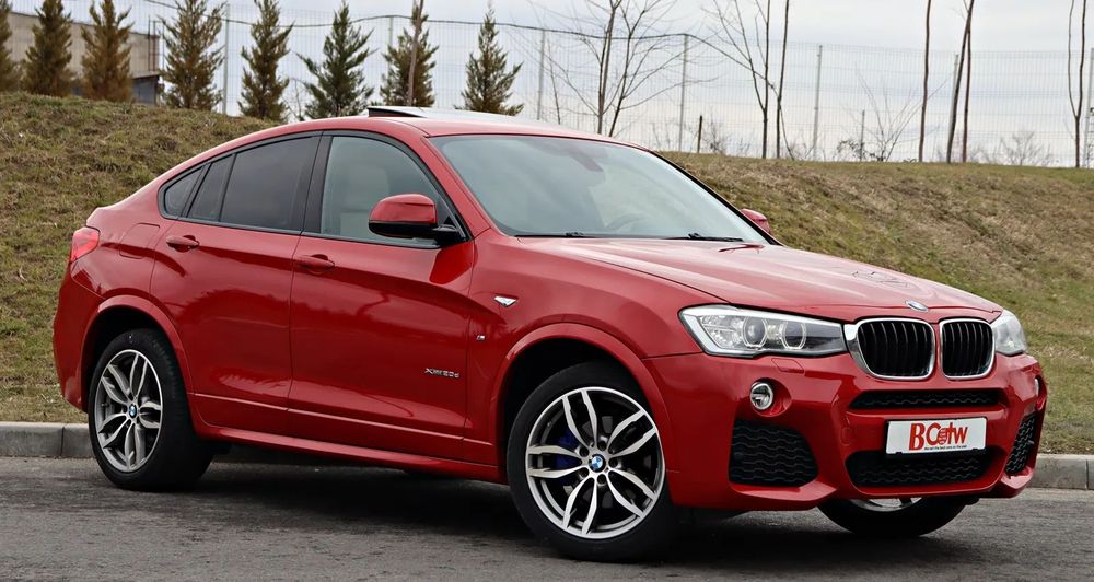 BMW X4 2016 / M SPORT /Rosu/Trapa Incalzire/Camera/LED/190 CP