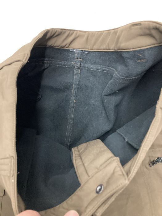 Pantaloni vanatoare M-L softshell cu polar impermeabili de iarna