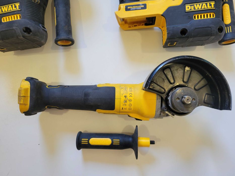 Перфоратори DeWALT DCH и Milwaukee M18 ONEFHPX и ъглошлайф DeWALT DCG405
