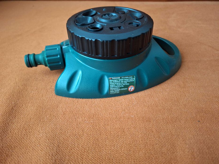 Aspersor circular cu reglare flux  distanta  3-20m, Parkside