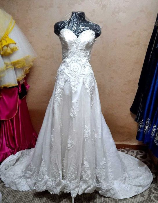 Распродажа! Свадебные платья б/у, оптом.