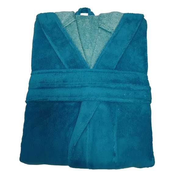 Халат за Баня с качулка, Турски, 100% памук, На едро