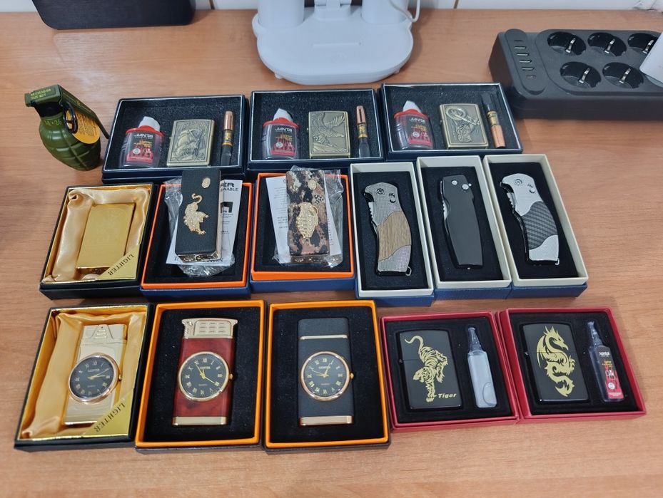 Мир зажигалок зажигалка для подарка