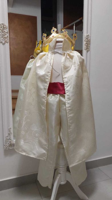 Costumatie Mag Craciun Rege Imparat Print Cavaler Harap Alb Praslea