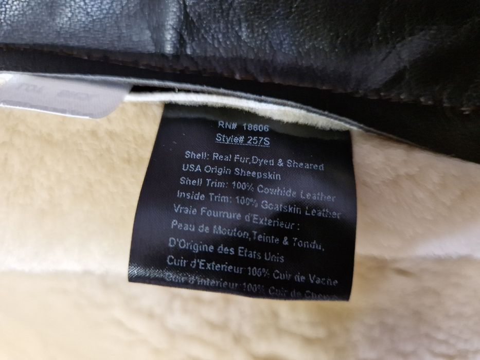 Оригинално кожено яко Schott bomber B-3