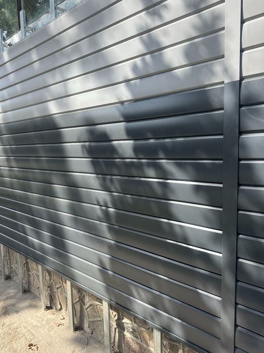 Сайдинг Сухой монтаж L-брус Установка Панели Слив Каркас