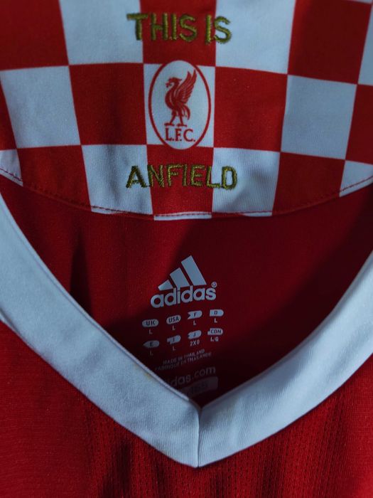Liverpool 2008-10 adidas Тениска/Мъжка L