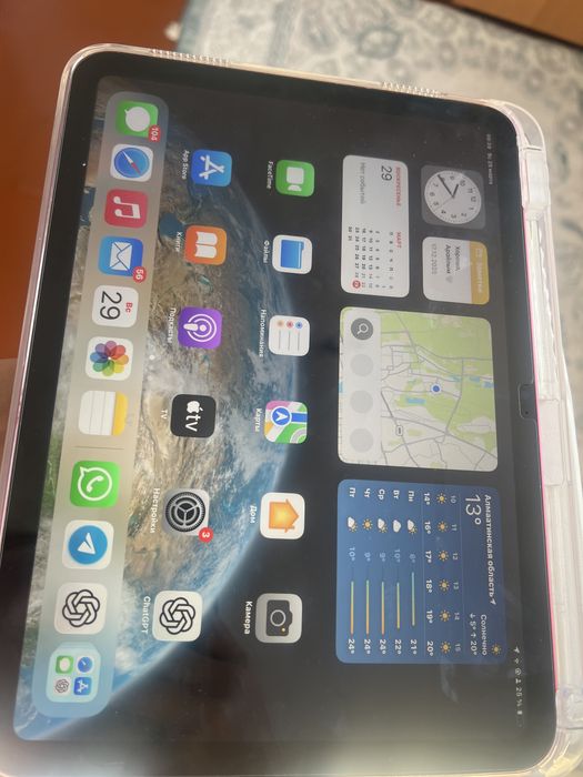 Ipad A16, 256 GB, 2025 года