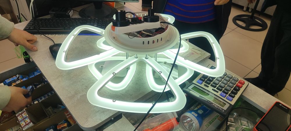 Установка и ремонт люстр, бра.