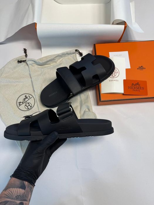 *PREMIUM* Papuci Hermès , Full Box, Mărimi 35/41 , 100% Piele Naturală