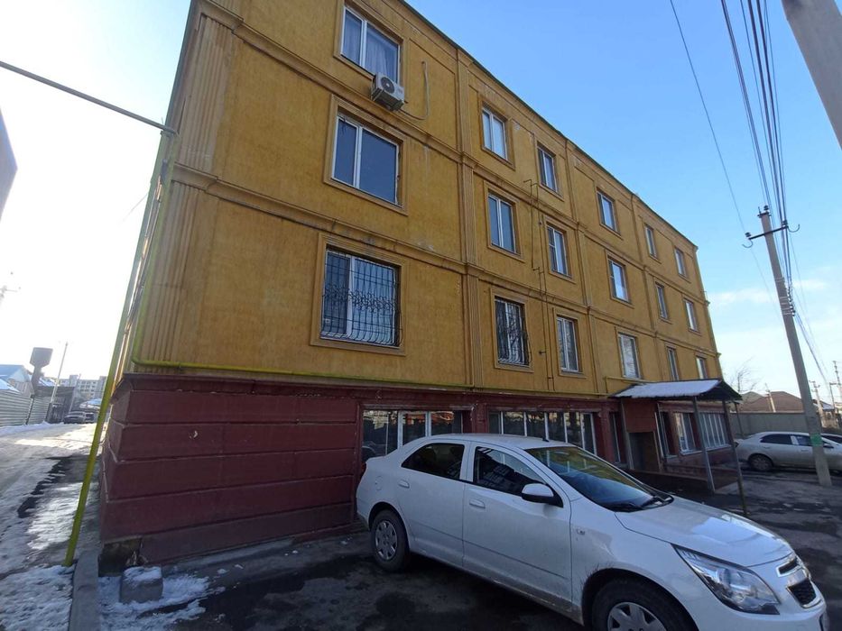 Однокомнатная квартира в черновой отделке в Бесагаше