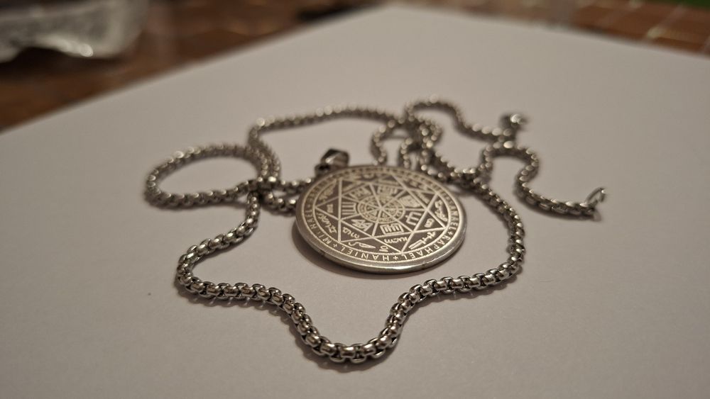 Colier / pandantiv cu sigiliul celor 7 arhangheli