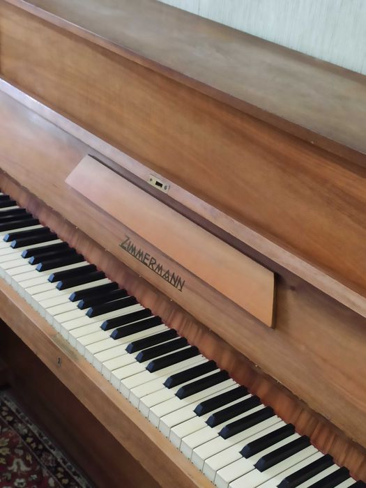 Пианино немецкое Zimmermann. Антикварное, 50е годы прошлого века.