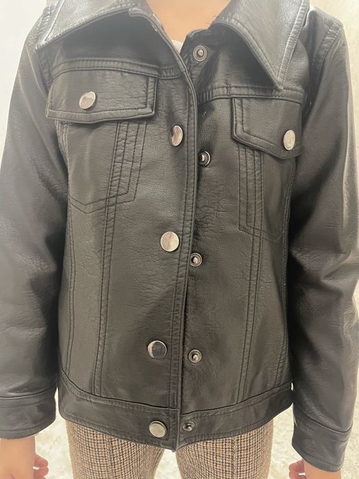 Куртка детская коженная