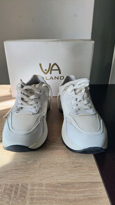 Луксозни италиански маратонки VA MILANO – естествена кожа