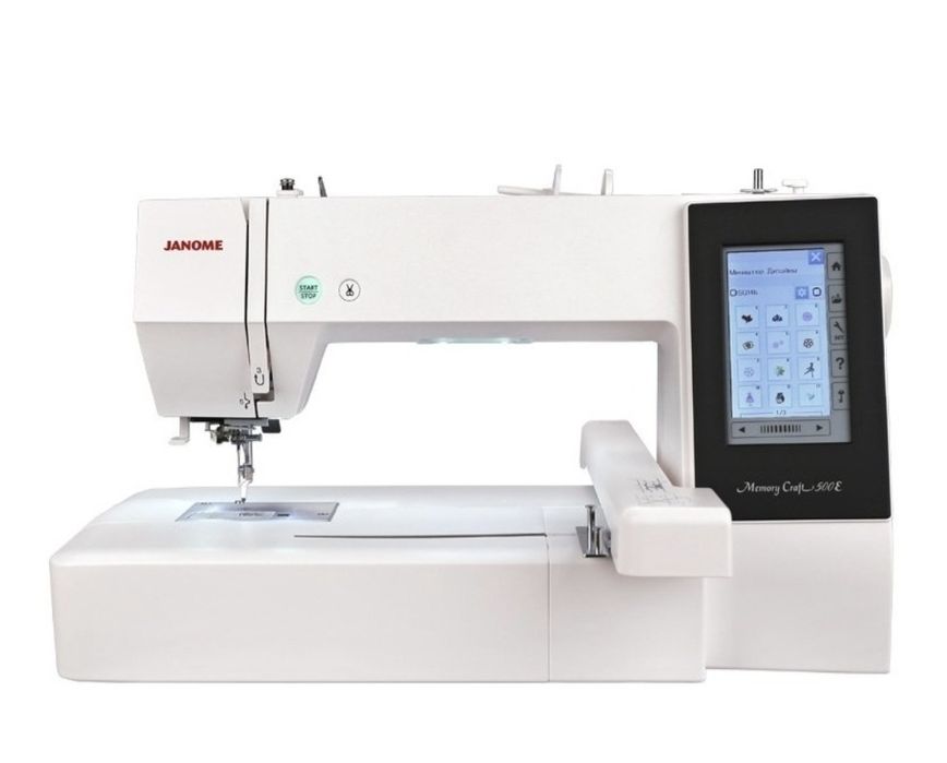 вышивальная машина janome memory craft 500e
