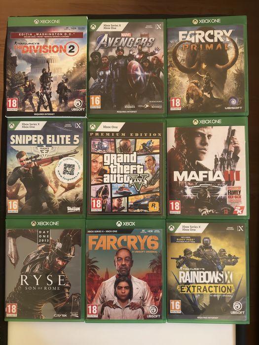 Vand jocuri xbox one