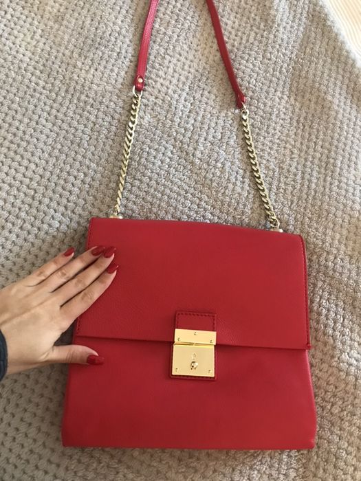 Geanta piele Musette