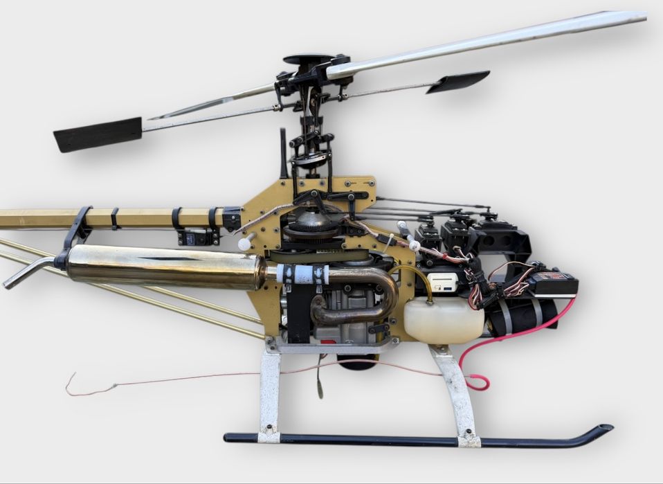Elicopter aeromodelism marca “Robbe Schlüter” anii '80.