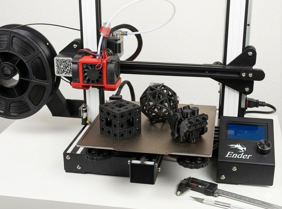 3D принтер Creality Ender 3 pro в отличном состоянии!!