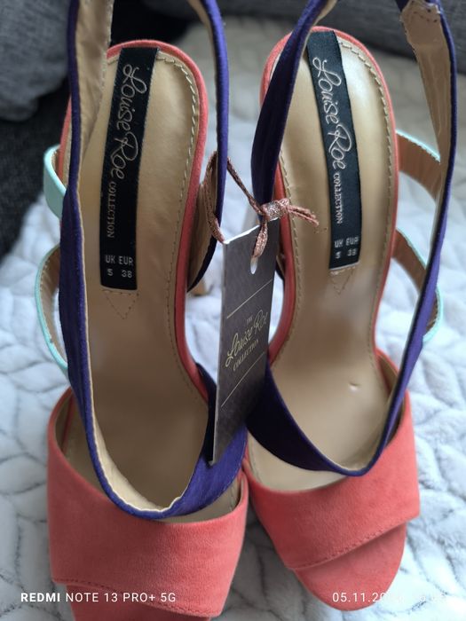 Сандали висок ток Louise Roe