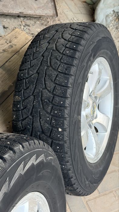 Prado диски с резиной Hankook