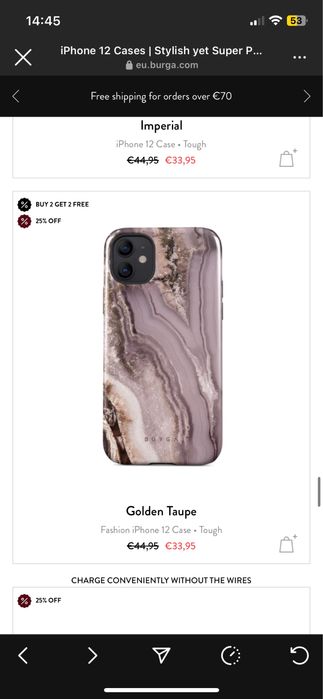 Set huse Burga pt Iphone 12