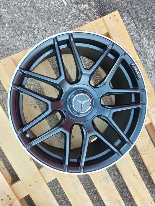 19"Mercedes Black Matt Lip 8.5j et35 9.5j et48 C E S Cls Class Спорт Пакет