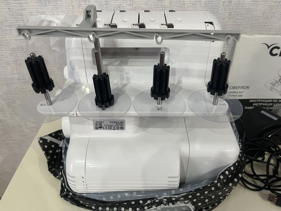 оверлок чайка 649