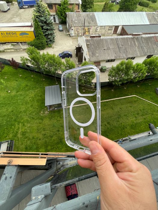 Husa ClearCase MagSafe pentru iPhone 14, 14 Pro, 14 Pro Max si 14 Plus