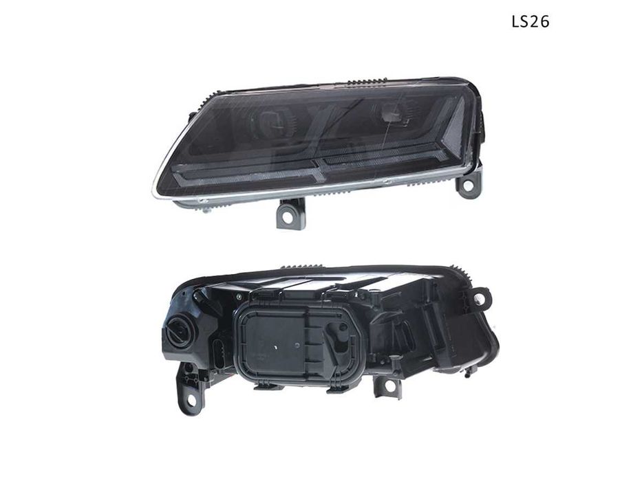 Tuning faruri animate pentru Audi A6 2005-2011 C6 cu lumina dinamica