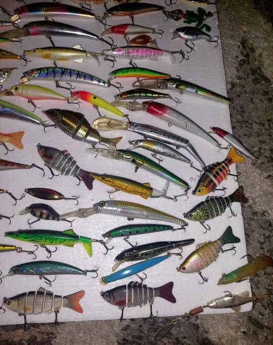 Примамки,воблер,блесни,силикон,плопер,клен,костур,щука,бяла,сом распер