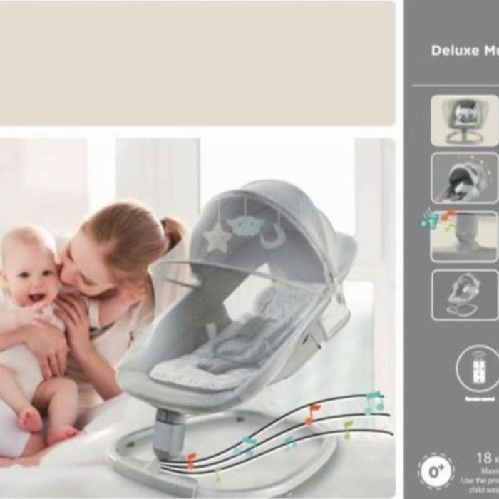 Доставка бесплатная.!Электронные качели-шезлонг для детей