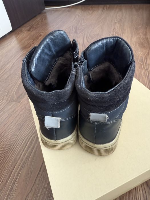 Зимние ботинки юничел натуралка