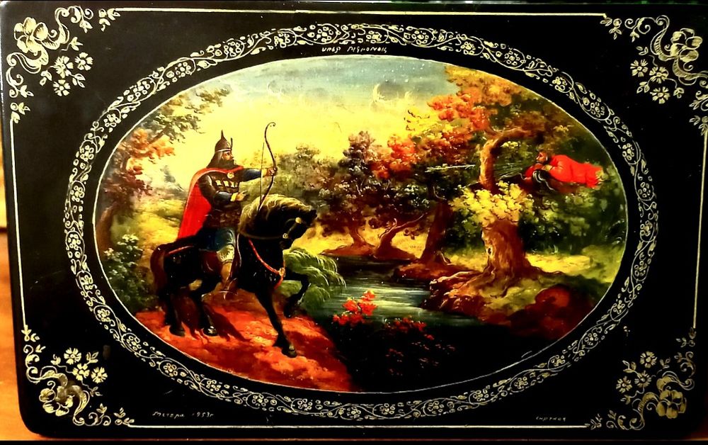 Авторская картина из сказок А.С. Пушкина