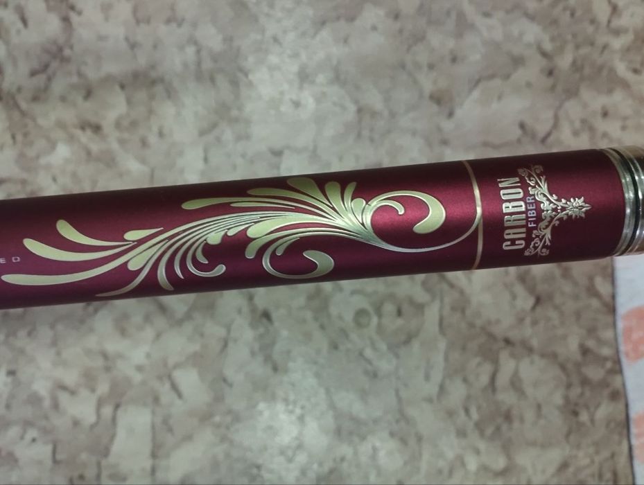 Карбоновая удочка с катушкой