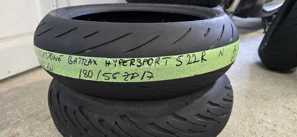 Anvelopa moto spate 180/55zr17 Bridgestone battlax hypersport S22R n