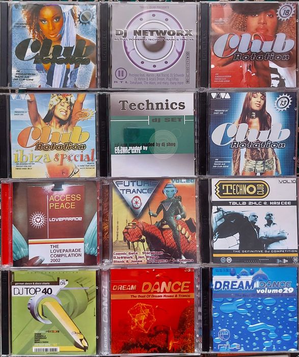 компакт дискове, дискове, компилация, денс музика
