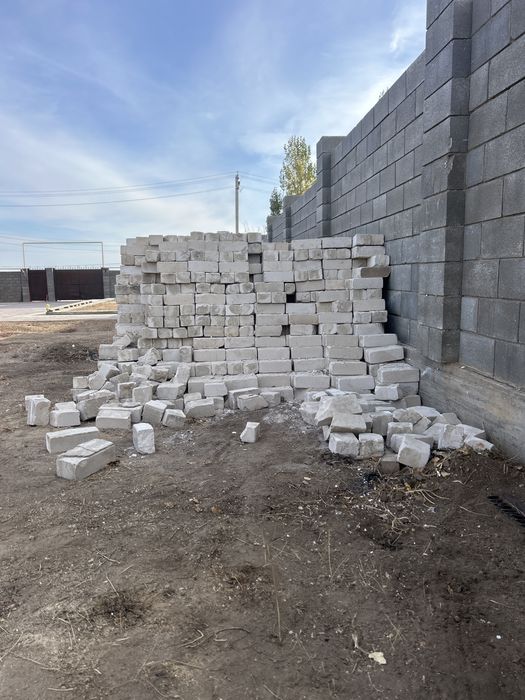 Силикатный кирпич б/у