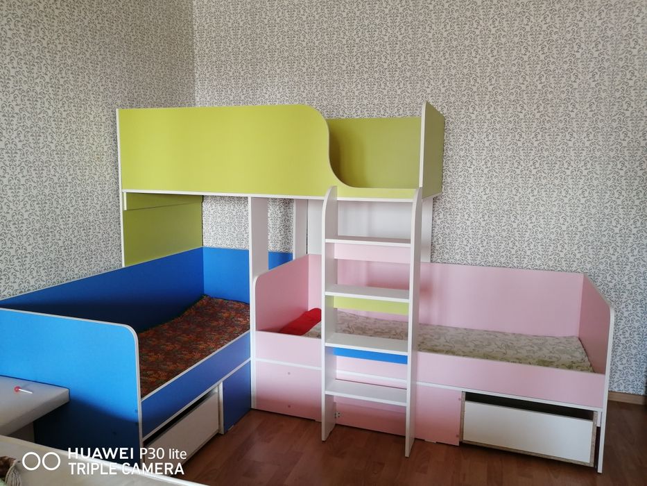 Кровать для троих детей