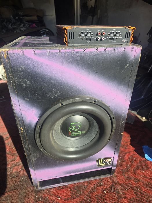 Сабуфер 12 Machete Fight D2 800w - 1600w