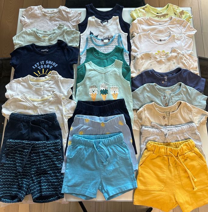 Лот летни дрешки за момче 74/80