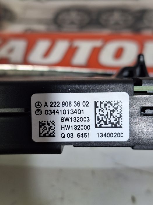 panou comanda ac mercedes-benz s-class (2014->) [w222] 3.0 motorina 20