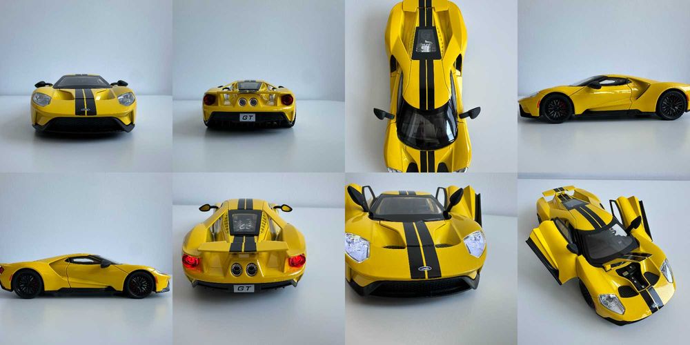 Machete auto Lamborghini Veneno Countach Huracan STO, McLaren, Nissan, McLaren, Ford 1/24