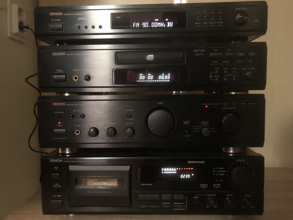 Linie sistem Denon cd deck tuner amplificator