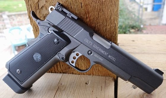 Colt M1911 [5.5J] ~ Pistol Airsoft Ultra-Puternic, CO2, Metal și ABS!