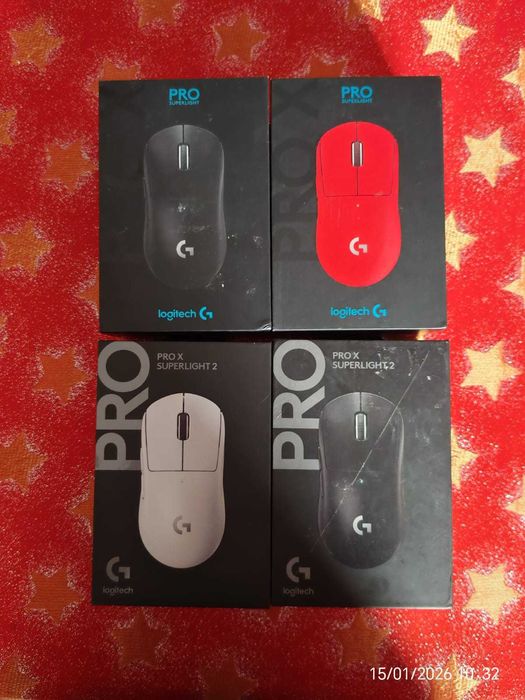 Mouse Logitech Superlight 2 / Steelseries