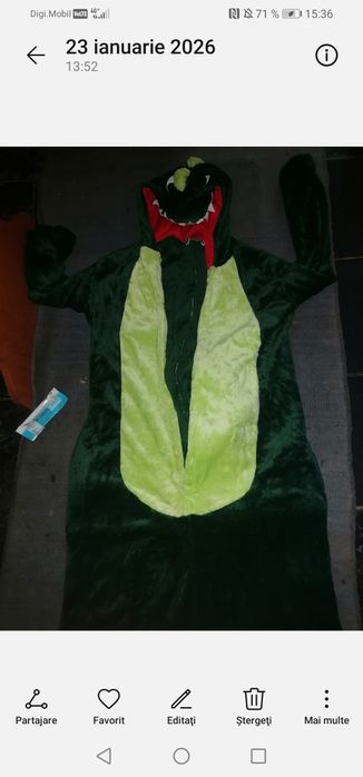Salopeta dinozaur , cocolino mar xl